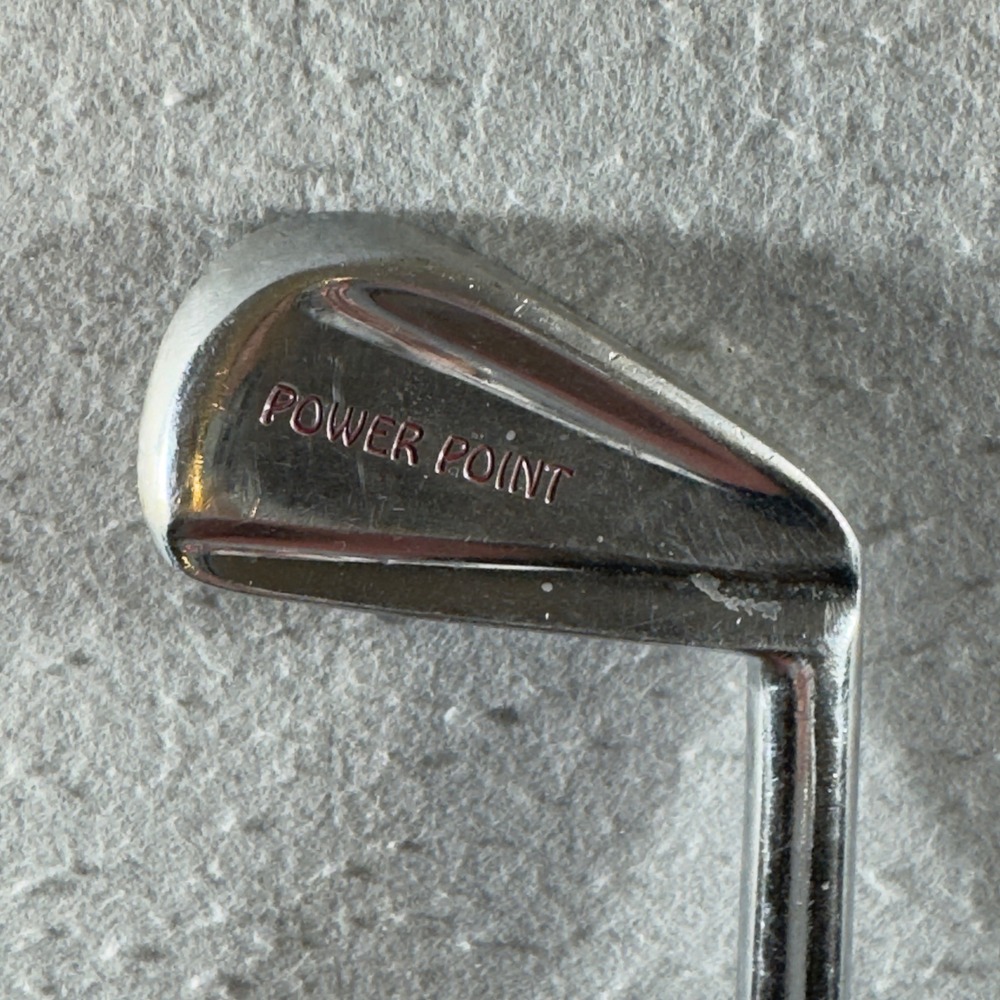 1578 | Power Point True Temper Steel Shaft 7 Iron Golf Club Silver Mens Standard